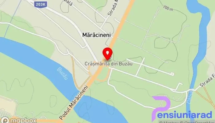 Complex Moara Dragaicilor -  Hartă - Buzău