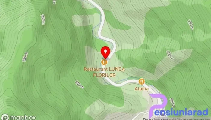 hartă a Complex Turcana Transalpina Restaurant în Șugag