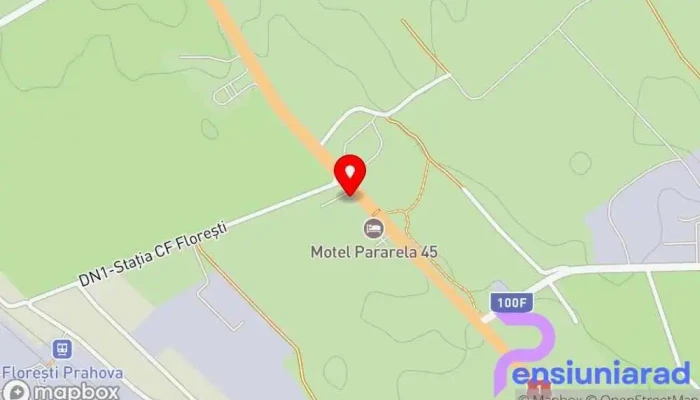 hartă a Complex Turistic Paralela 45 Restaurant în Băicoi