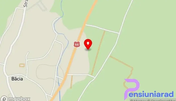 hartă a Comuna Băcia  în 