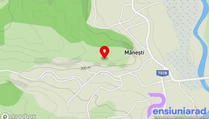 Comuna Manesti Hartă - Comuna Mănești