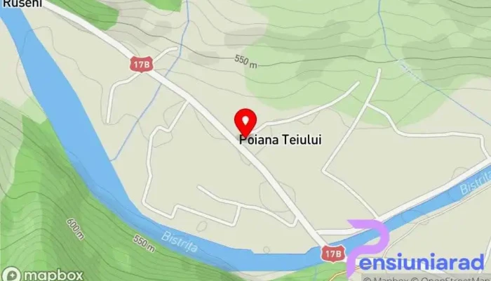hartă a Comuna Poiana Teiului Primărie, Servicii publice în Poiana Teiului