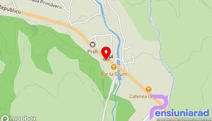 hartă a Comuna Pui  în 