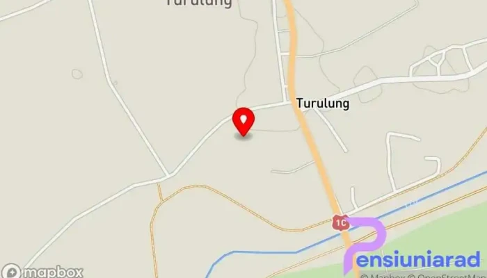 Comuna Turulung -  Hartă - Romania