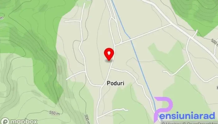hartă a Conacul Doamnei (comuna Corbi, Arges - pensiune agroturistica) Bed & Breakfast în Poduri