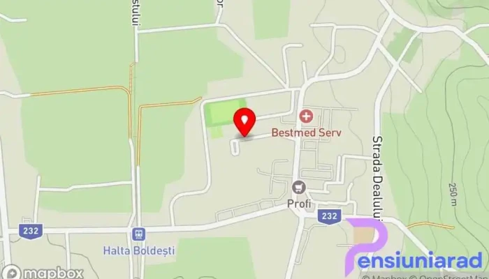 hartă a CONACUL LIPANESTI - RESTAURANT KORONA Restaurant în Boldești-Scăeni