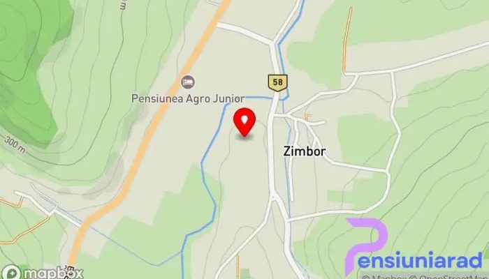 Conacul Zsombory -  Hartă - Zimbor