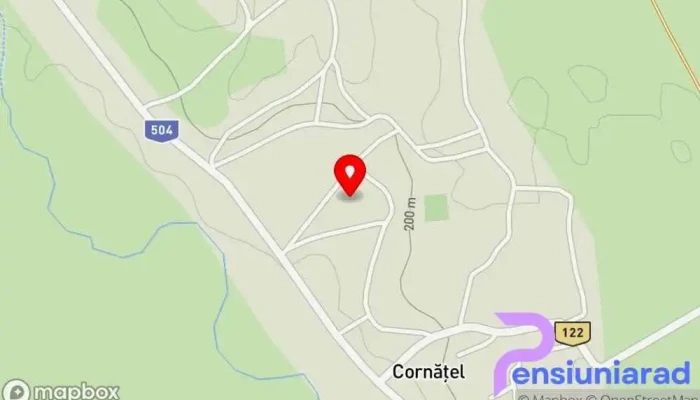 hartă a Cornățel  în Cornățel