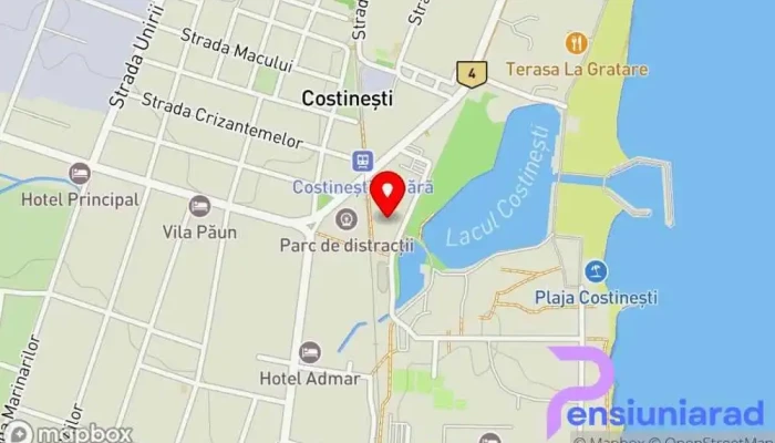 Cris -  Hartă - Costinești