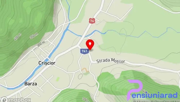hartă a Crișcior  în Crișcior