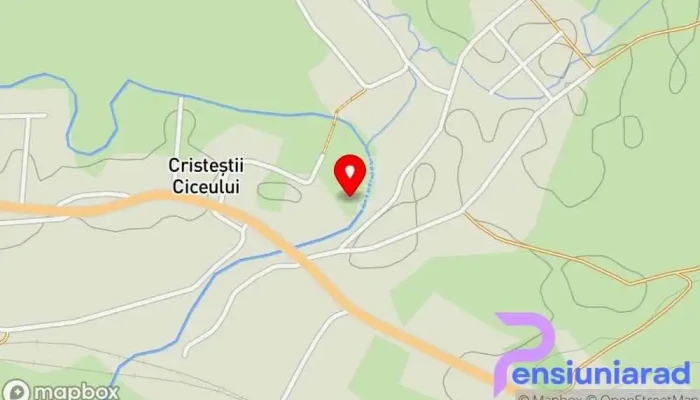 hartă a Cristeștii Ciceului  în Cristeștii Ciceului