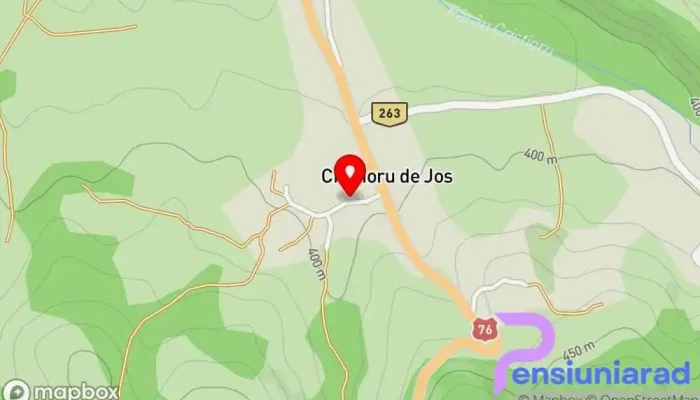 hartă a Criştioru de Jos  în Criştioru de Jos