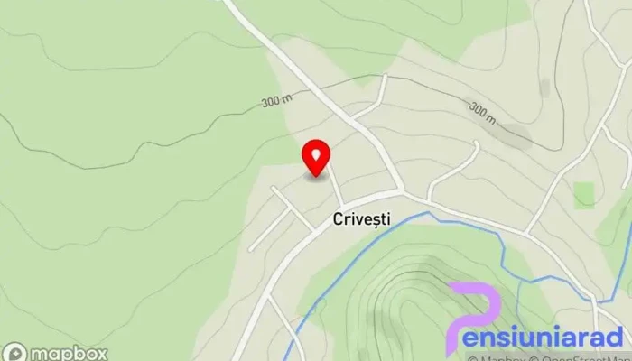 Crivesti Hartă - Crivești