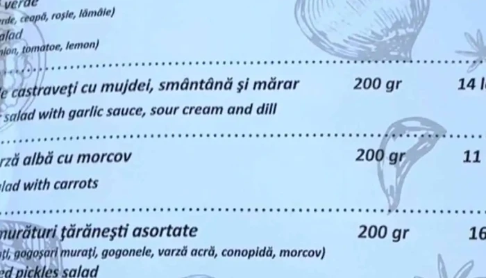 Curtea Veche -  Meniu - Curtea De Argeș