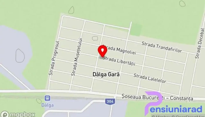 hartă a Dâlga-Gară  în Dâlga-Gară