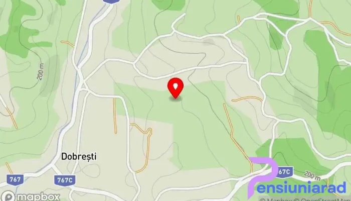 hartă a Dobrești  în Dobrești