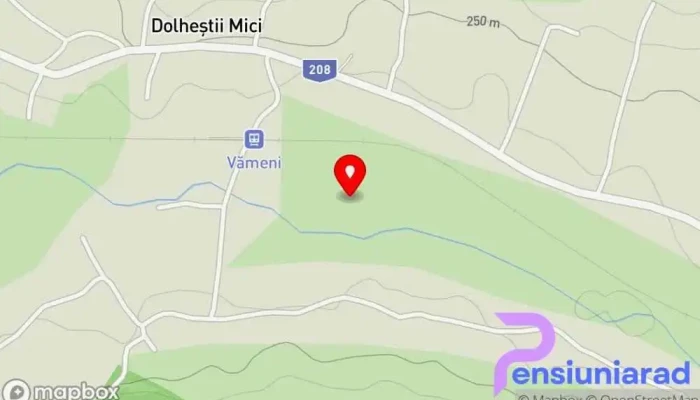 hartă a Dolheștii Mici  în Dolheștii Mici