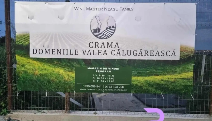 Domeniile Valea Călugărească - Comuna Bucov