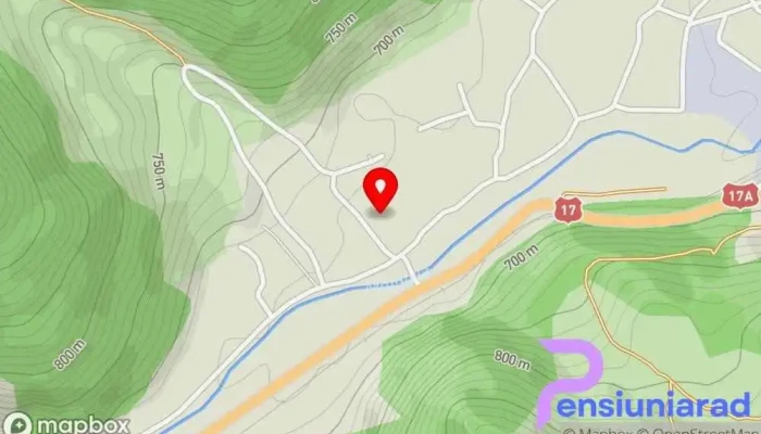 hartă a Dor de Codru Pensiune în Sadova