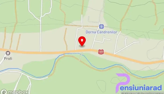 hartă a Dorna Candrenilor  în Dorna Candrenilor