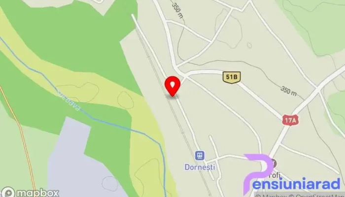 hartă a Dornești Gară în Dornești