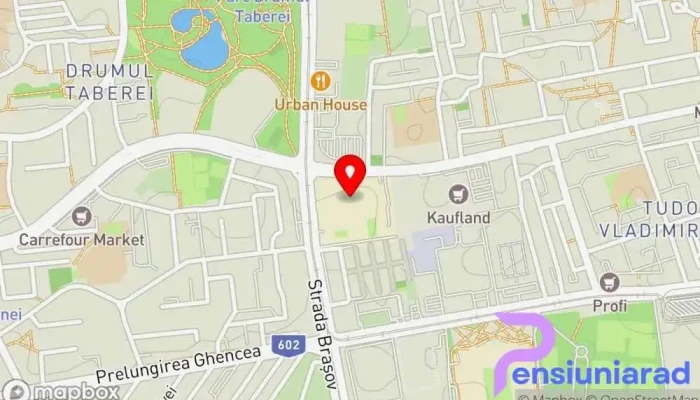 hartă a Drumul Taberelor Centru comercial în București