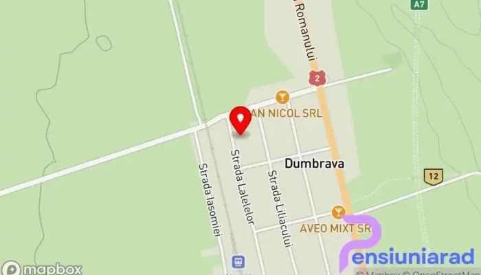 Dumbrava -  Hartă - Dumbrava