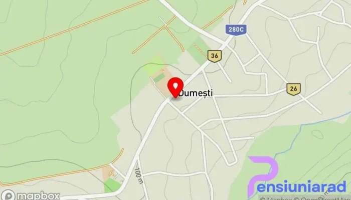 Dumesti Hartă - Dumești
