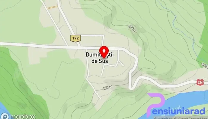 Dumitrestii De Sus Hartă - Dumitreștii De Sus