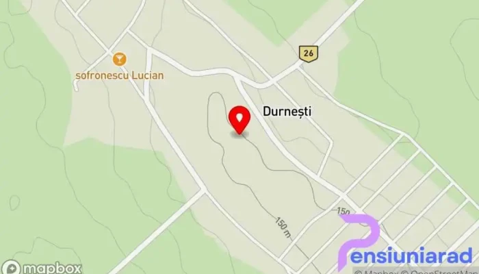 Durnesti Hartă - Durnești