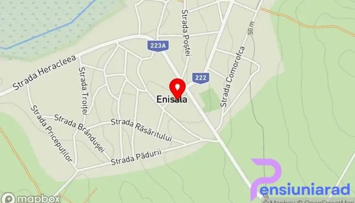 hartă a Enisala  în Enisala