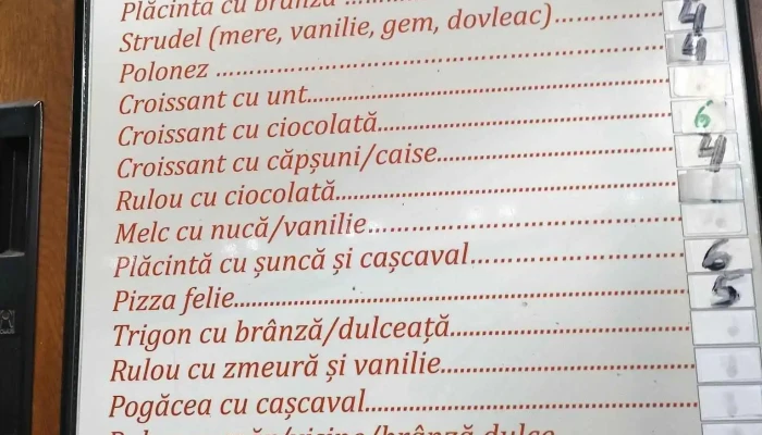 Fast -  Food Filiasi Meniu - Filiași