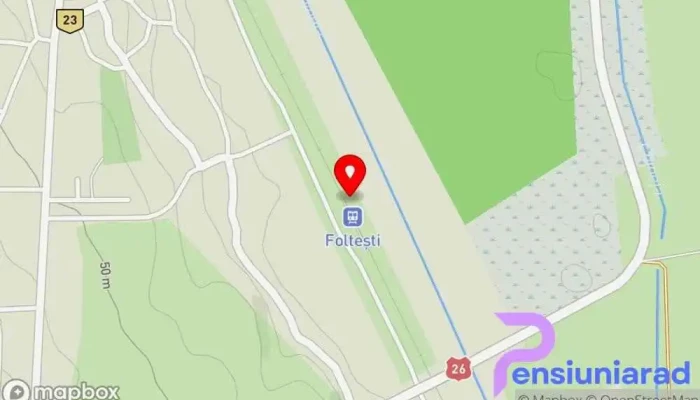 Foltesti Hm Hartă - Foltești