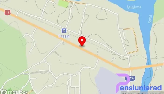 hartă a Frasin  în Frasin