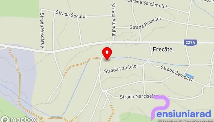 hartă a Frecăţei  în Frecăţei