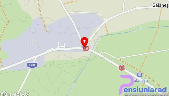 hartă a Gălănești  în Gălănești