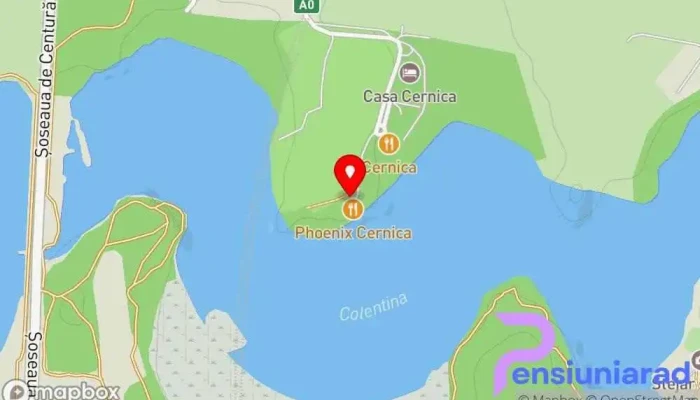 hartă a Garuda By Pheonix Cernica Restaurant în Pantelimon