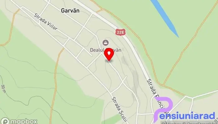 hartă a Garvăn  în Garvăn