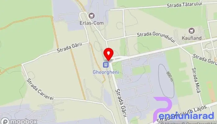 Gheorgheni Gyergyoszentmiklos Hartă - Gheorgheni