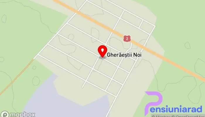 hartă a Gherăeştii Noi  în Gherăeştii Noi