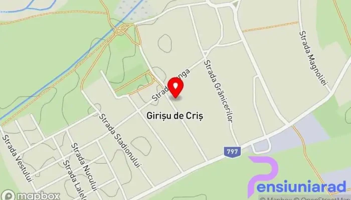 hartă a Girișu de Criș  în Girișu de Criș