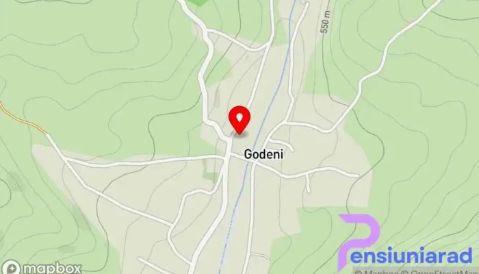hartă a Godeni  în Godeni