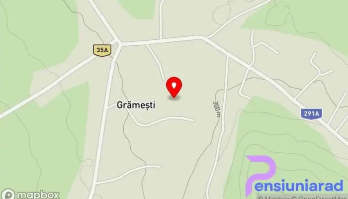 hartă a Grămești  în Grămești