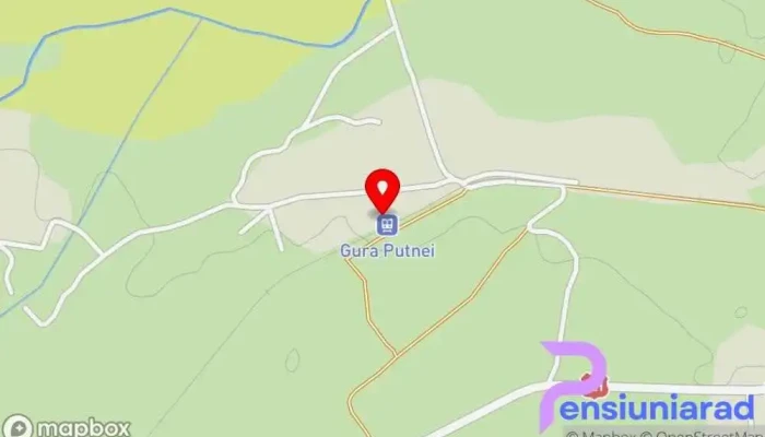 hartă a Gura Putnei Gară în 