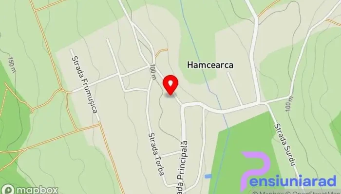 hartă a Hamcearca  în Hamcearca