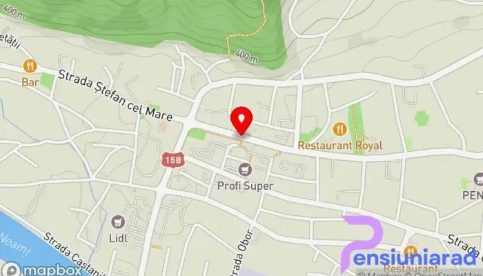 hartă a Han Rustic Restaurant în Nemțișor