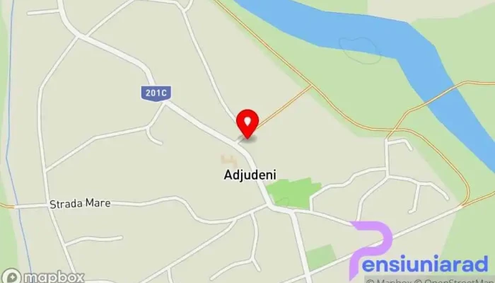 hartă a Hanul Adjudenilor Restaurant în Adjudeni