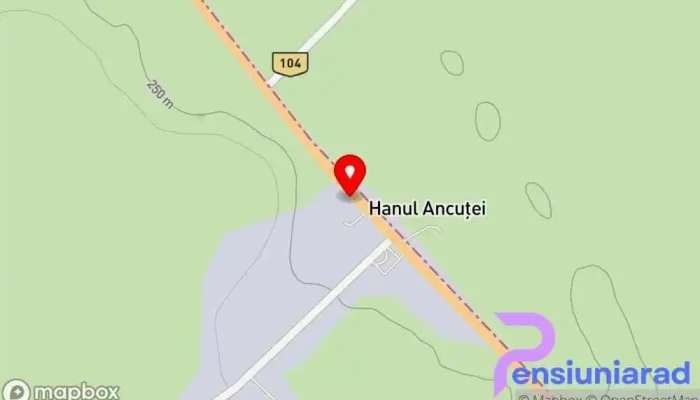 hartă a Hanul Ancuţei Han, Restaurant în Hanul Ancuței