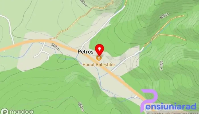 hartă a Hanul Boleştilor Restaurant în Bulevarul Ecaterina Teodoroiu