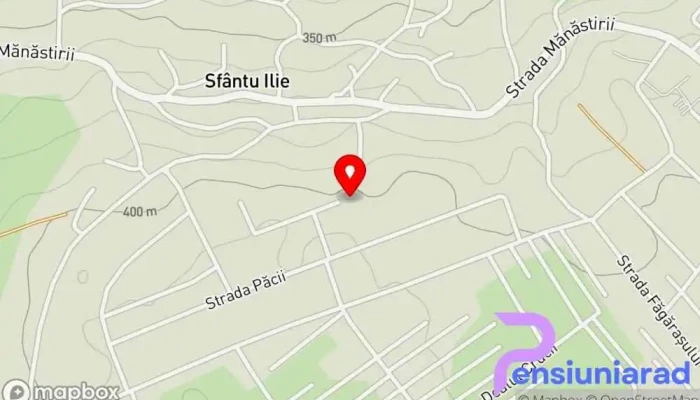 hartă a Hanul Brateanu Han în Sfântu Ilie